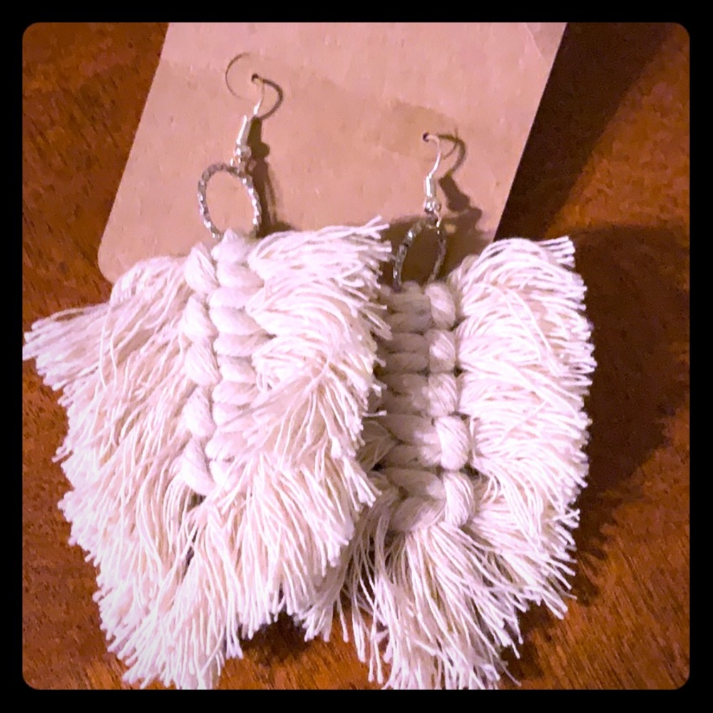Costume and unique made earrings.